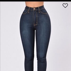 Fashion nova high waist jeans